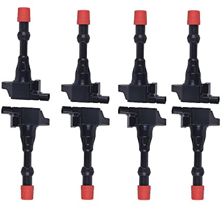 Germban 8PCS/LOT Rear And Front Ignition Coils 30520-PWA-003 30521-PWA-003 For 7 8 VII VIII JAZZ FIT 2 3 II III 1.2 1.3 1.4L