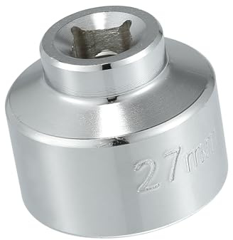 A ABSOPRO 27mm Low Profile Oil Filter Wrench Cap Socket Remover Tools
