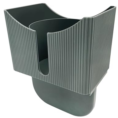Couch Anti-Spill Drink Holder Tray, Couch Seat Cushion Cup Beverage Holder for Cups, Mugs, Bottles, Cans (Gray)