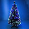 FlickBuyz Fibre Optic Artificial Christmas Tree – 3FT, 4FT, 5FT and 6FT Green Xmas Trees, Fibre Optic Christmas Tree (2.60FT (80cm))