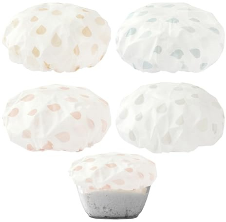 4 Piezas De Tapa Para Hornear, Cubierta Para Alimentos, Papel De Aluminio Para Prueba De Pan, Cubierta Para Cesta De Prueba, Accesorios Reutilizables Para Hornear Pan