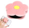 Pink Daisy Silicone Mobile Phone Grip Stand, Cute 2D Flower Cell Phone Holder, for Smart Tablet Cell Accessory