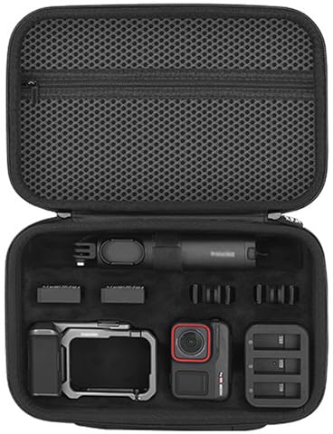 Lokyoyo Custodia da trasporto per Insta.360 Ace Pro 2 Xplorer Grip Kit - Impermeabile, antiurto, può contenere fotocamera, impugnatura, batterie e adattatore a sgancio rapido e altri accessori