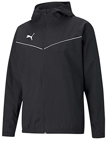 PUMA Mixte enfant Teamrise All Weather Jkt Jr Coupe Vent, Coupe-Vent, FR : Taille unique (Taille Fabricant 140) EU