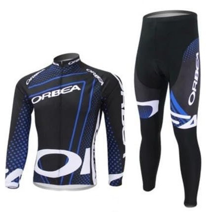 VeloZenith Herren Thermo Fahrradtrikot Set Winter Thermo Fahrrad Jacke + Hose Set wasserdicht Winddicht Atmungsaktiv Fahrradhose Lang mit 3D Sitzpolster für Outdoor Radfahren,Weiß,XL