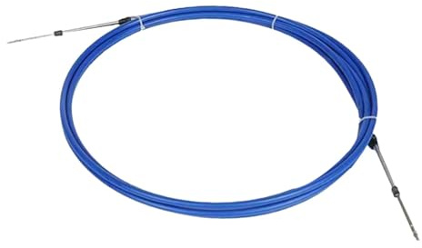 CasaNexa Cable de Control Marino - Cable de Acelerador y Cambio de Velocidad para Barcos - Fabricado en Acero Inoxidable - Accesorio de Equipo de Motor- 5 Metros