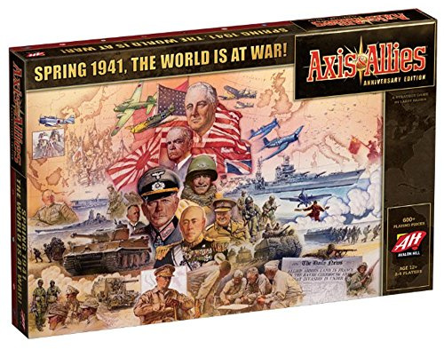 Avalon Hill / Wizards of the Coast C39720000 Axis und Allies Anniversary Edition - Englisch, Spiel