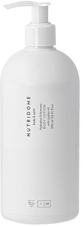 Nutridome Körpermilch feuchtigkeitsspendende und straffende mit Jojobaöl 500 ml - Bodylotion Damen Männer, Umfassende Hautpflege, belebt und hydratisiert die Haut, erfrischt und beruhigt - Body Milk