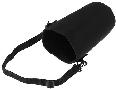 Housse de Bouteille Eau Isolante Portable avec Bandoulière Protection Transport pour Activités de Plein Air
