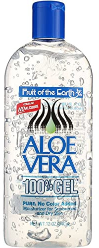 Fruit of the Earth 100% Aloevera 12 oz. Gel - Pack of 1