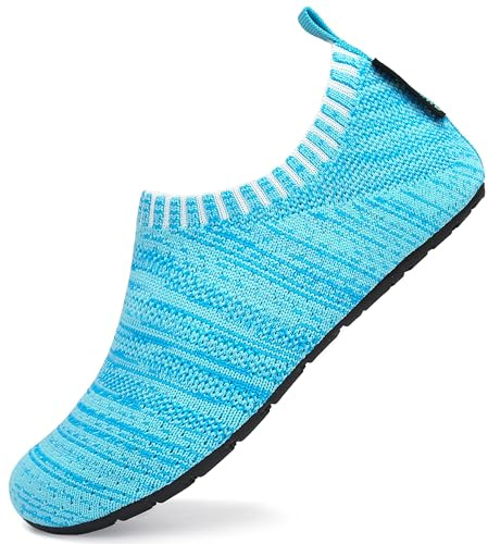 SAGUARO Escarpines Niño Niña Zapatos de Agua Antideslizante Zapatillas Agua Respirable Zapatillas Playa Escarpines Piscina Calzado para Natacion Surf Acuaticas Gr.18-37 EU