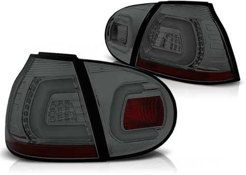 Tuning-Tec LED Lightbar Rückleuchten in smoke für VW Golf 5 10.2003-2009