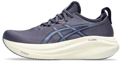 ASICS Men's Gel-Nimbus 27 Running Shoe, 10.5, Indigo Fog/Denim Blue