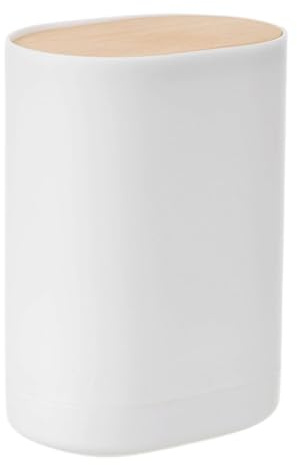 zwxqe Étui pour Cotons-tiges à Ouverture Automatique | Distributeur de Porte-Dents | Conteneur de Stockage de -Dents, Distributeur de Cotons-tiges Compact Facile à Utiliser pour Le Rangement et l'