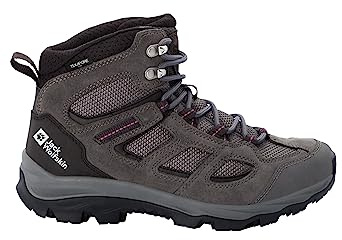 Jack Wolfskin Damen Vojo 3 Texapore Mid W, Tarmac Grey Pink, 42 EU