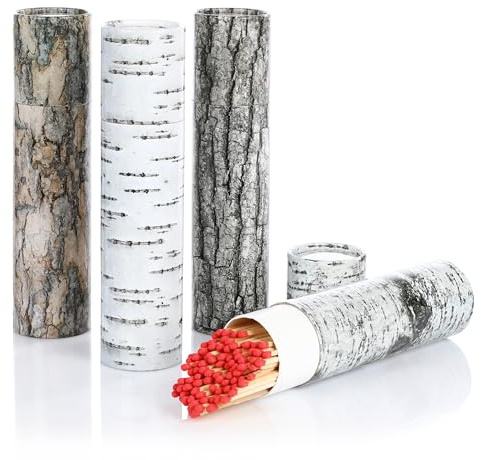 Nordstern XXL Allumettes - Extra Longues, 20 cm Allumettes de sécurité pour cheminée, four et barbecue - 300 pièces