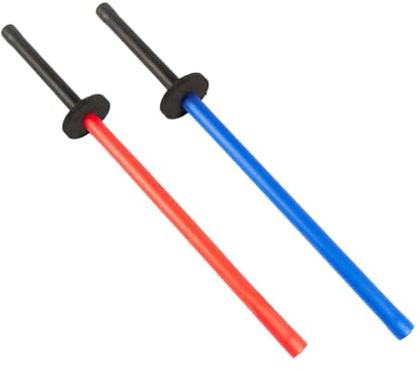 Espadas de Entrenamiento de Esponja (2 Unidades) - Palos Acolchados para Artes Marciales - Niños y Adultos- 75 Centímetros