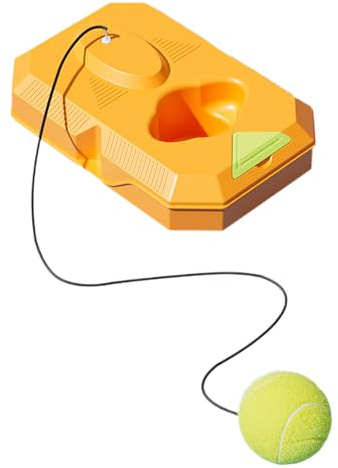 Allenatore Tennis - 10,24 x 6,69 x 2,44 pollici Palline da 400 g, Attrezzature per Esercizi | Giocare a Tennis Solo Portatile per Attrezzature Allenamento per Principianti, Adulti e Adolescenti