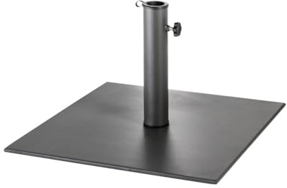 Hespéride - Soporte de sombrilla Cuadrado Antracita - 20 kg