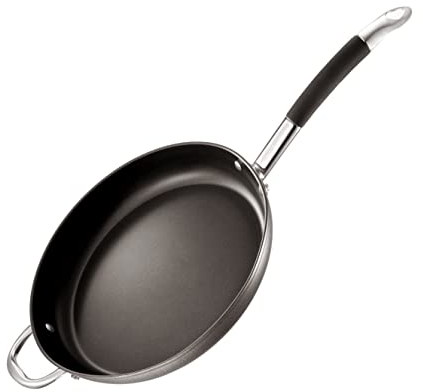 Bialetti Y0MAPA0280 Maestro Pfanne Ø 28 cm, Schwarz