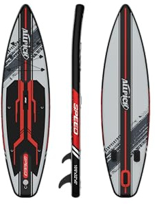 ALLPICK Tabla Paddle Surf Hinchable, Stand Up Paddle Board Sup, 200 kg | Sup 320 cm, Soporte Universal para Cámara, Paleta Ajustable, Principiantes y Avanzados