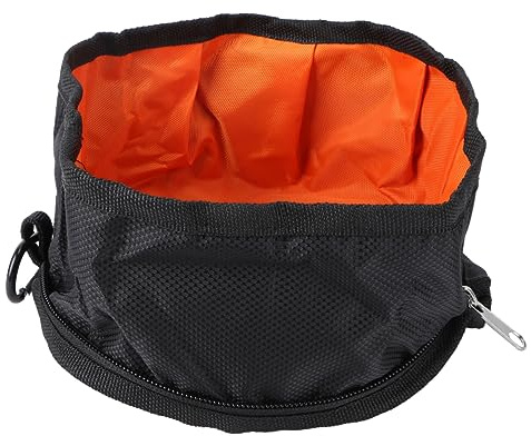 Toddmomy Cuenco Perro Plegable Tazón De Viaje Resistente Al Agua para Perros y Gatos 19 x 19 Cm Tejido Apto para Comedero o Bebedero
