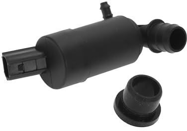 Motoforti Windshield Washer Pump W/Grommet Windshield Washer Fluid Pump Fit for Ford Focus Transit Windshield Wiper Pump No.BV6117K624AB - Pack of 1 Long-lasting