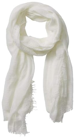 KABAKE Cotton Blend Crinkle Vintage Soft Scarf with Fringed Edges, Lightweight Scarf Shawl Summer Beach Travel Scarfs