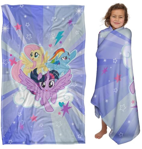 My Little Pony Starry Sky Silky Touch Super Soft Throw Blanket 91 x 147 Cm