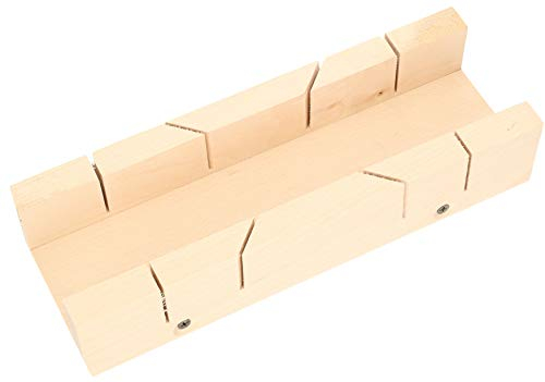 KOTARBAU® Schneidlade Gehrungslade Holz Sägelade Gehrungsschneidlade 300 x 60 x 100 mm