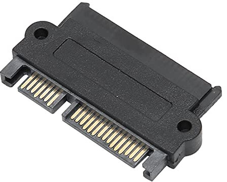 Adaptateur SAS vers, Adaptateur SAS vers USB Port SAS vers Disque Dur vers Carte Mère Convertisseur 15 Broches SAS vers SFF - 8482 Coque en Plastique Noir (Direct (10310))