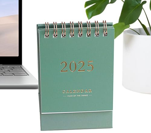 Liten skrivbordskalender 2024–2025, skrivbordskalender 2024–2025 liten | stående bordskalender – stående bordskalender – bordskalender juli 2024 december 2025 18 m
