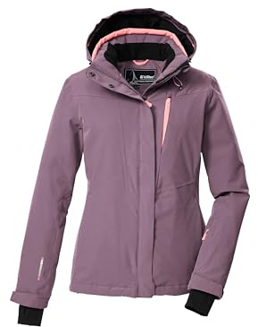 Killtec Ksw 25 Wmn Ski Jckt Chaqueta de esquí/chaqueta funcional con capucha con cremallera y protección contra la nieve Mujer