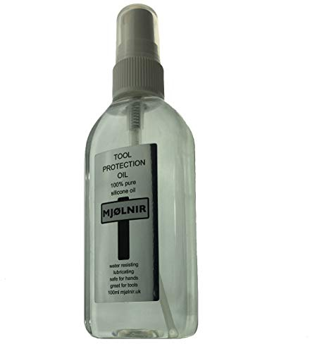 Mjolnir Pure Silicone Oil Tool Spray 100ml - 100% silicone oil without additives sprayable viscosity