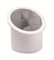 Snips Scolaposate con Separatori | Portaposate | Colore Bianco Grigio | Griglia Removibile | Made in Italy | BPA Free | 17 x 16 x 16.5 cm