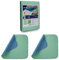 A&F Inkontinenzauflage 100x150 (2er Pack) - 4 Schichten - Bis 26280ml/m² Saugkraft -Krankenunterlage waschbar - Inkontinenzunterlage waschbar - Matratzenauflage geeignet für Babybett und Kinderbett