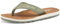 s.Oliver Damen Zehentrenner Pantolette flach, grün(GREEN), 36