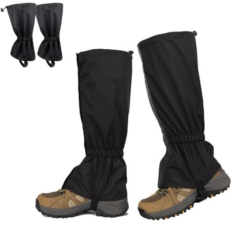 Outdoor Gamaschen,Wandergamaschen,Wasserdicht Gamaschen,Staubdicht Einstellbare Atmungsaktive Beinschutz Gaiter,Gamaschen Wasserdicht Schneewandergamaschen Gamaschen Outdoor,Legging Beingamaschen