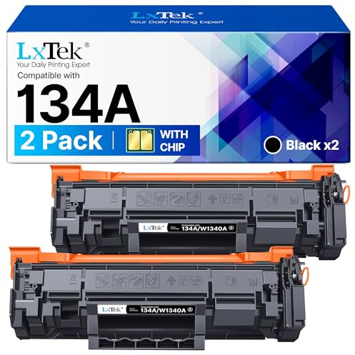 LxTek Impresora para copiadora/escáner 134 impresora de inyección de tinta, impresión, escaneo, copia, fácil configuración, impresión automática de 2 caras, para el hogar y el trabajo