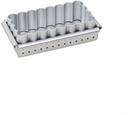 Hornear para el diseño de la tarta del huevo del maíz del cordón del molde hecho de la aleación de aluminio con el ningúnrevestimiento, conveniente para los diversos pasteles (B)