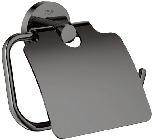 GROHE Essentials – Soutien-gorge de Papier avec Boîtier Hard Graphite