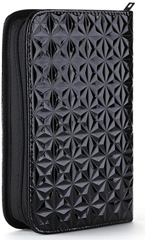 PERFEHAIR Bolsa para Tijeras de peluquería, Funda para Tijeras de Peluquero, Organizador de Tijeras – Grande, Piel sintética