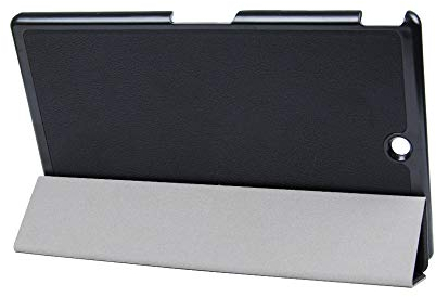 Kepuch Custer Hülle für Sony Xperia Z3 Tablet Compact,Smart PU-Leder Hüllen Schutzhülle Tasche Case Cover für Sony Xperia Z3 Tablet Compact - Schwarz