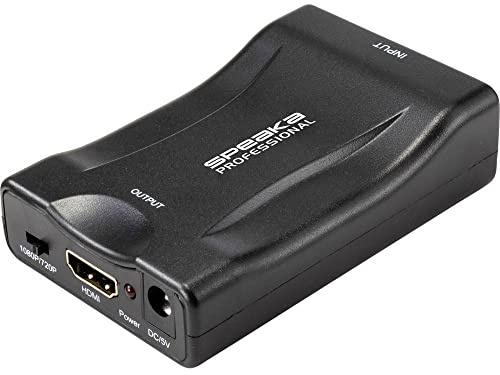 SpeaKa Professional AV Konverter SP-9395928 [SCART - HDMI] 1920 x 1080 Pixel