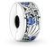 PANDORA Moments Tropischer Seestern & Muschel Clip-Charm aus Sterling-Silber mit Cubic Zirkonia, Kompatibel Moments Armbänder, 791678C01