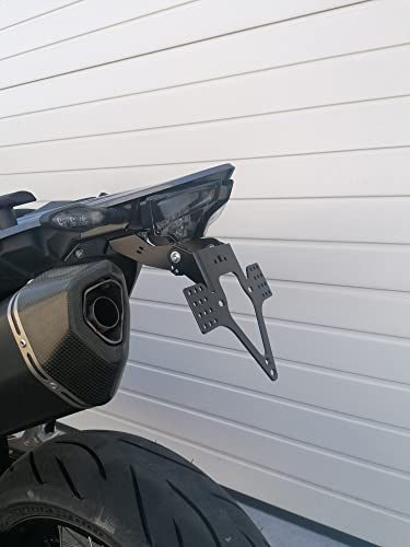 Kennzeichenhalter GroFaTec EVO für KTM 690 SMC R 2019-2025 Kennzeichenträger SMC-R Supermoto Enduro Nummernschild kurzes Heck Heckumbau Porta Targa smcr 690