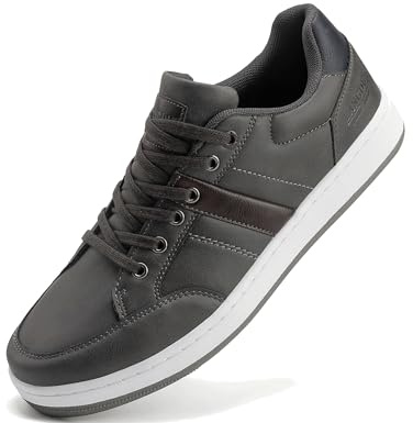 LANGDU Mens Casual Shoes Trainers Breathable Fashion Sneakers 7-11UK | Comfortable,Lightweight,Non-Slip Sole,Versatile Style,Everyday Wear
