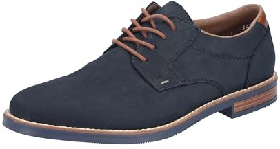 Rieker Herren 13500 Derbys, Blau, 45 EU