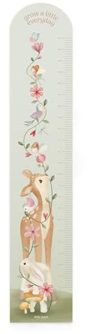 Little Dutch Messlatte Wandaufkleber Fairy Garden (142x28cm) | 142 x 28
