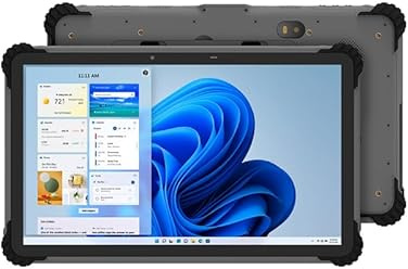 Kayoote Rugged Tablet ST13-U, 25.7 cm Windows 11 Pro Tablet PC, 8GB+128GB, Intel I5-1235U, IP65 impermeable, 8000mAh, WiFi/BT 5.2/NFC, cámara de 8MP + 5MP Industrial Outdoor Work PC